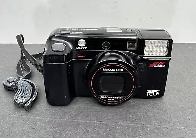 Minolta Freedom Tele AF Multibeam 35mm Camera 38-80mm/2.8-5.6 Macro Lens • $20