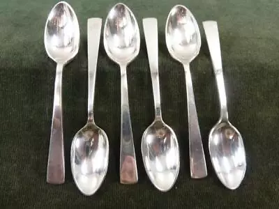 6 Nice Vintage Mappin Webb Egg Spoons Silver Plated • £16.99