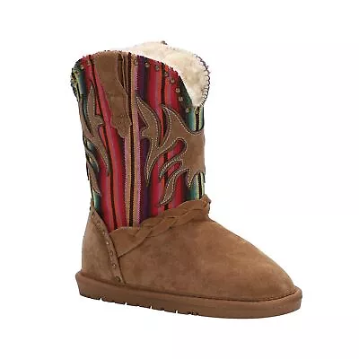 Kids' Winter Boots - Lamo Wrangler Chestnut/multi - 12 M Us Little Kid Medium • $84.95