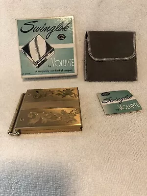 Vintage Volupte  Makeup Compact With Swinglok • $44