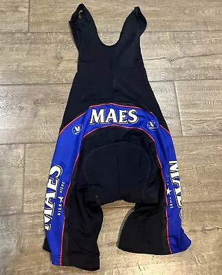 Landbouwkrediet Maes Cycling Team Bib Shorts Size XL 5 52 Vermarc Sport • $42.61