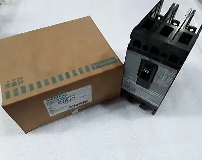 Ed63s100a Siemens Type Ed6 3 Pole 100a 600vac Molded Case Switch New • $391.23