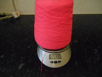 £8.50 • Buy Machine Knitting Wool Coned Wool Yeomen Cashhmilon 4 Ply 500 Gm Coned Wool 