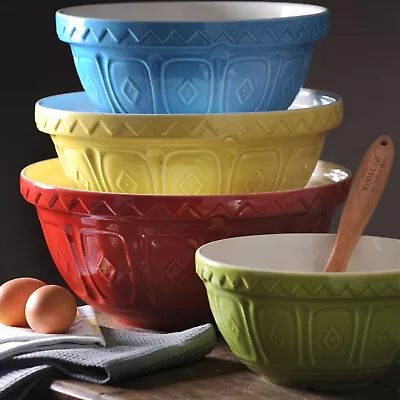 £14.95 • Buy Mason Cash Earthenware Mixing Bowl Mix Kitchen Salad Bowls Baking Kneading Bowl