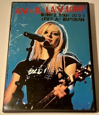 Avril Lavigne Bonez Tour 2005 Live At Budokna DVD 2005 • $55