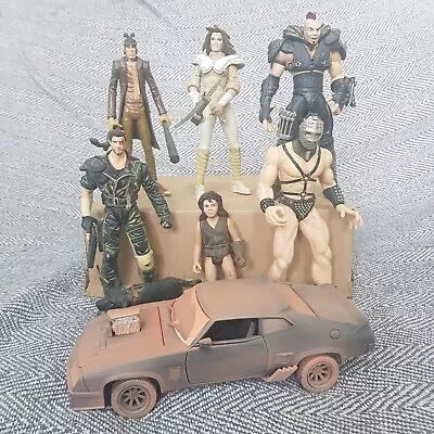 N2 Toys Mad Max Road Warrior Collection Plus Bonus Car Used Incomplete Figures • £110