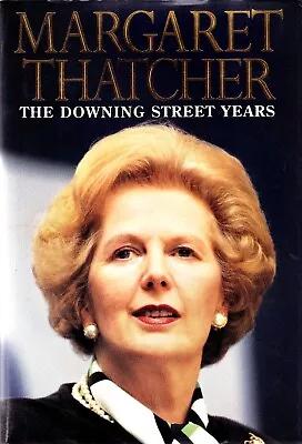 THE DOWNING STREET YEARS Margaret Thatcher 1993 SIGNED BOOKPLATE First Printing • $129