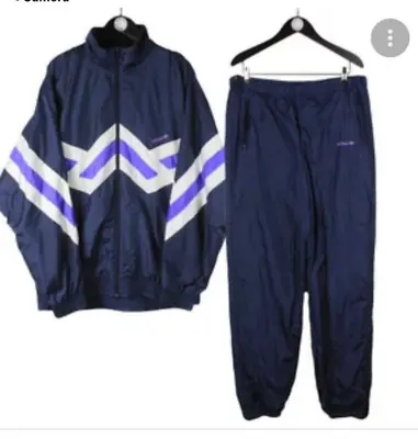 Vintage Adidas Windbreaker Track Suit Men's XL Windbreaker Warmup Set Jacket • $99