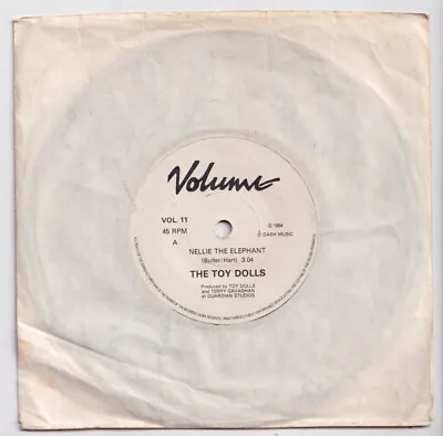 (nX131) The Toy Dolls Nellie The Elephant - 1984 - 7  Vinyl • £2.99