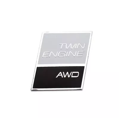 Volvo AWD Twin Engine Badge Emblem Chrome D5 T6 T8 XC90 V60 S80 XC60 • $18.68