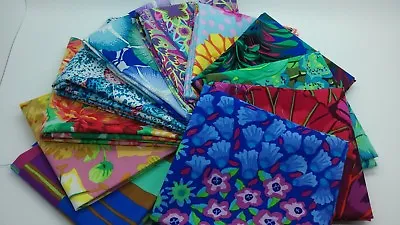 8 X Fat Quarter Kaffe Fassett Random Bundle Of Fat Quarters Stash Builder • £30