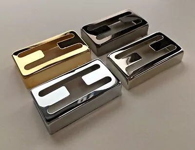 £9.99 • Buy Humbucker Pickup Cover, Nickel Or Chrome German Silver; 50/52/49mm; PAF/3x3/6x6