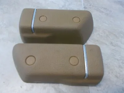 $39.60 • Buy Volvo 240 Rear Door Arm Rests Tan With Switches 91 92 93 Used OEM Armrests