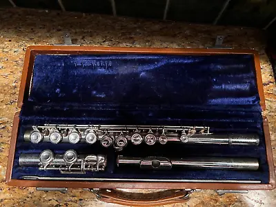 F.E. Olds And Sons Ambassador Flute W/Original Case Vintage • $34.99