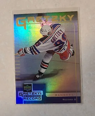 #8 Wayne GRETZKY 1999-00 Upper Deck McDonalds Performance For The Record • $0.72