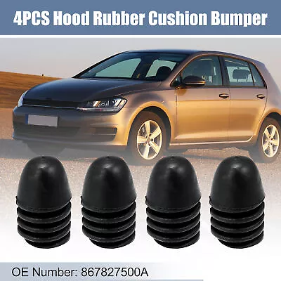 4PCS Rubber Hood Bumper For VW Caddy Cabriolet Replace 3C0823427 867827500 • $8.49