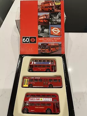 EFE London Transport Boxed Set Of 3 Diecast Buses • £15