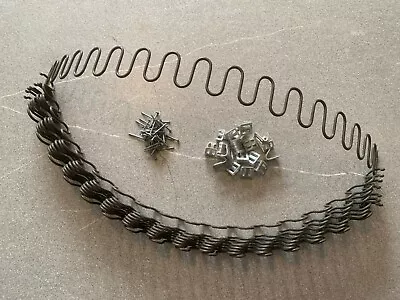£26.99 • Buy Sofa / Chair Serpentine Zig Zag Upholstery Springs Many Sizes Including Clips