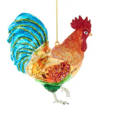 Rooster Glass Ornament 3.5  • $15.99