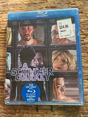 A Scanner Darkly (Blu-ray Disc 2007) Keanu Reeves Robert Downey Jr. OOP SEALED  • $32.99