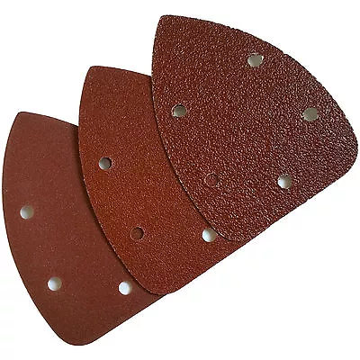 £2.79 • Buy 6 Palm Sander Mouse Pads. Detail Palm Sanding Pads Triangle Sandpaper Sheets