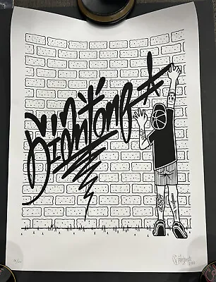 Mike Giant - GRAFFITI ART Limited Edition Print 16 Of 100 ARTIST SIGNED • $200