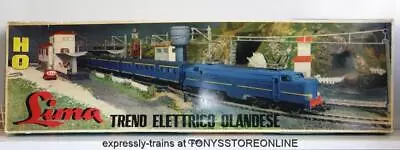 L209lima Ho Vintage 8005 Early Blue Dutch Electric Train Set.works Nr Xclnt Rare • £119.99