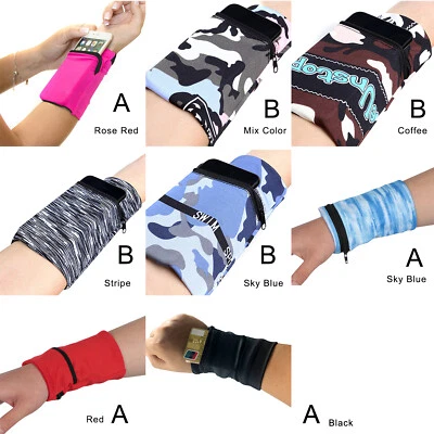 $11.72 • Buy New Running Jogging Sports Armband Holder Wrist Pouch For IPhone Mobile Phone AU