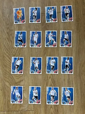 2010/11 Match Attax - Tottenham Squad - Complete Base Set Of 16 • £0.99