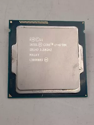 Intel Core I7-4770K CPU Processor SR147 3.50GHz Quad-Core LGA1150 • $43