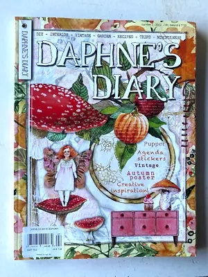 DAPHNE'S DIARY Number 7 2022 AUTUMN POSTER Agenda Stickers PUPPET Creative Inspi • $19.99