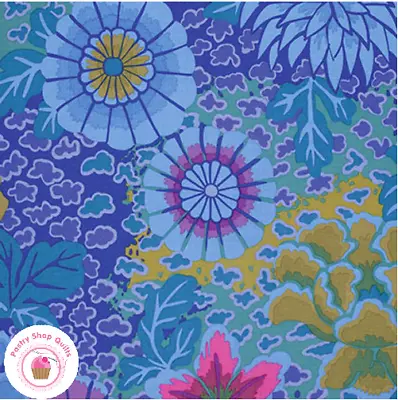 KAFFE FASSETT Free Spirit DREAM GP148 Blue Quilt Fabric • $6.75