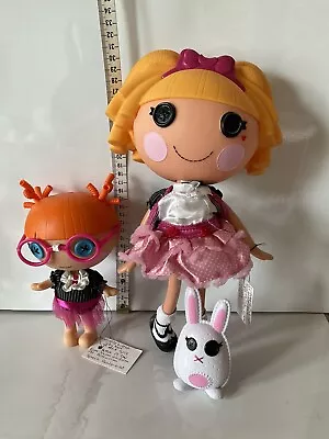 Lalaloopsy Full And Littles X 2 Misty Pet Reads A-lot Dressed Cleaned C • £6.50