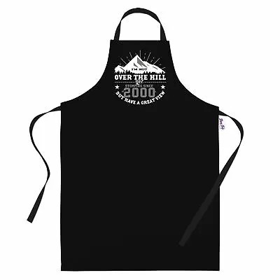 21st Birthday Presents For Women Ladies Gifts Her Funny Apron Over The Hill 2000 • £11.97