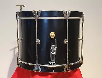 Vtg 1961 LUDWIG SNARE DRUM 14x10 PRESERIAL # Keystone Badge Super Fat Tone Video • $298