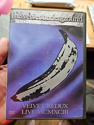 The Velvet Underground - Velvet Redux MCMXCIII DVD - 2006 Release • $18.99