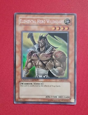 £9.49 • Buy GSE-EN001 Elemental Hero Wildheart Secret Ultra Rare 1st Edition Yugioh Card
