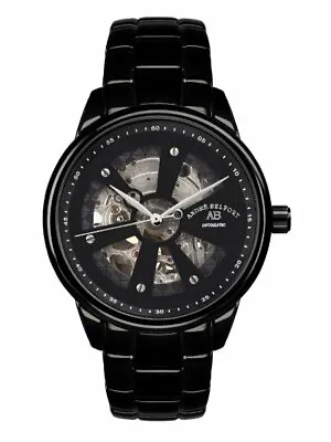 £255 • Buy André Belfort AB-8410 Skeleton IP Watch Black