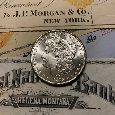 ✯1878 S GEM BU Morgan Silver Dollar MS ✯1 Choice Mint UNC+ From Roll Estate Lot✯ • $151.55