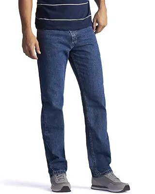 Lee Men's Regular Straight 5-Pocket Jeans - Tinted Midshade • $24.99