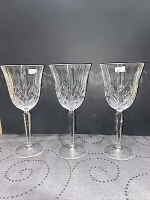 Waterford Marquis: Maxwell Wine Glasses Set Of 3 With Original Box EUC • $18