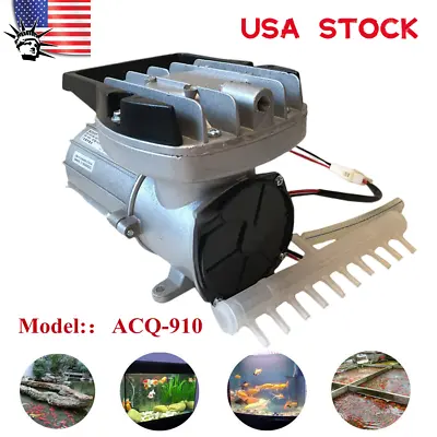 $86.44 • Buy DC12V Air Pump Aquarium Compressor Fish Tank Fish Pond Aerator 120W 160LPM
