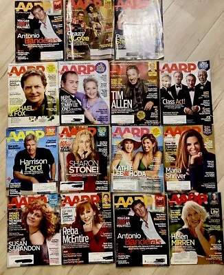 AARP 2011-2014 LOT (15) Magazines • $12