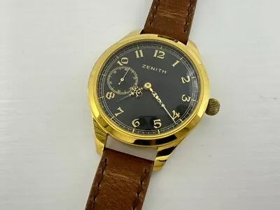 Zenith Chronometer MARRIAGE!!! Antique Swiss Beautiful Art Deco Gold Men Watch • $290