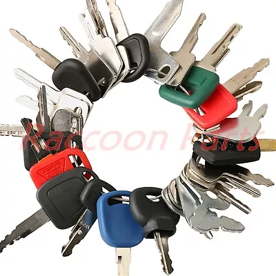 $21.50 • Buy 30 Keys Set For Kobelco Case Cat Bobcat Kubota Doosan Hyundai Genie Volvo Terex