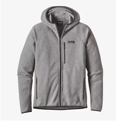 Patagonia Men's Performance Better Sweater Fleece Hoody - Feather Grey Size XS • $120