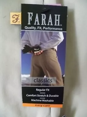 Farah Trousers 40 Waist Inside Leg 29 • £9.99