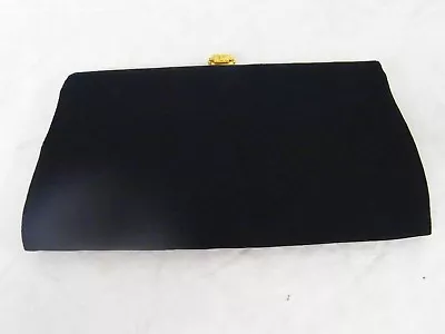 Vintage Black Cloth Purse • $27.95