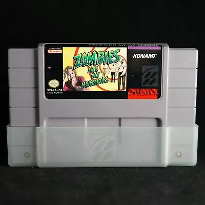 Zombies Ate My Neighbors | SNES Super Nintendo | OEM Authentic Cart | Tested • $34.94