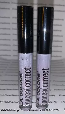 2 L.A. Colors Conceal Correct Concealer Corrector CC557 *LAVENDER* Sealed BN Lot • $8.95